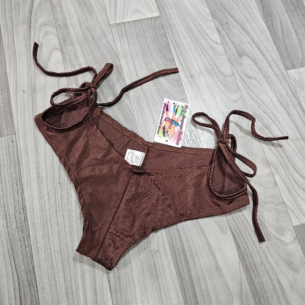 Body Language Fashions Brown Exotic Dancewear Panties Lingerie Size M/L